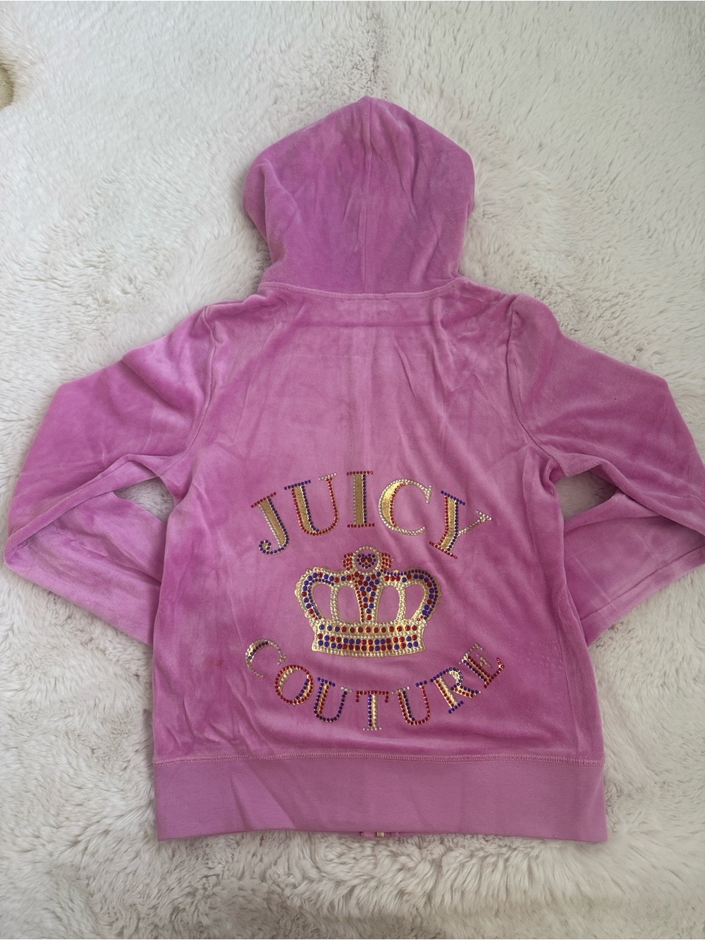 Juicy Couture Velour Zip Hoodie